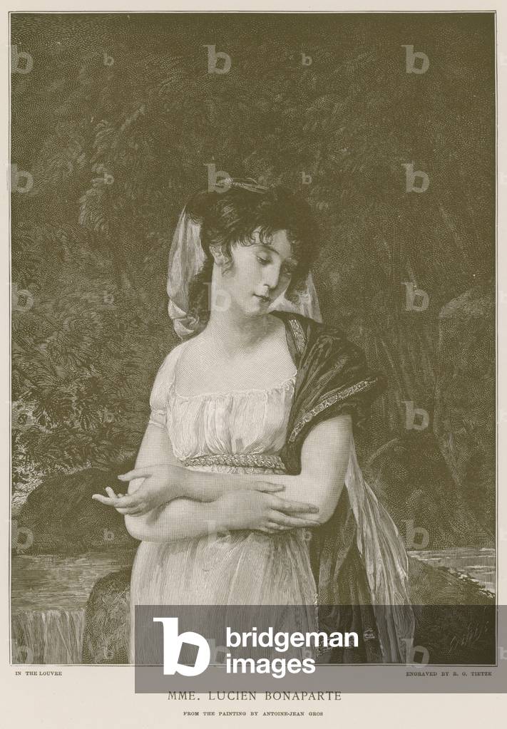 Mme. Lucien Bonaparte (engraving)