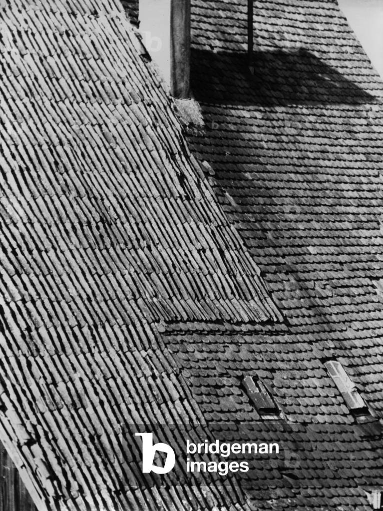 Tetto a Noerdlingen (b/n foto)