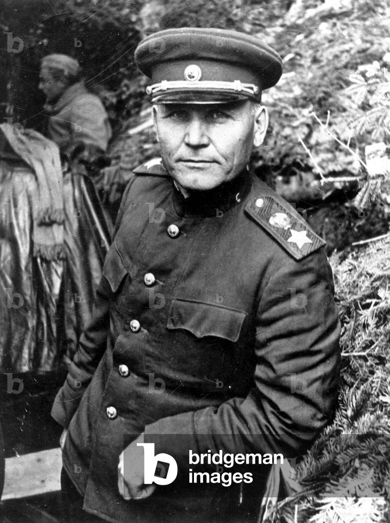 Maresciallo Ivan Konev, 19° comandante dell'esercito.