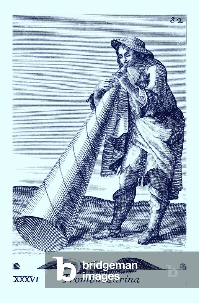 Image of Engraving depicting Megaphone 1701