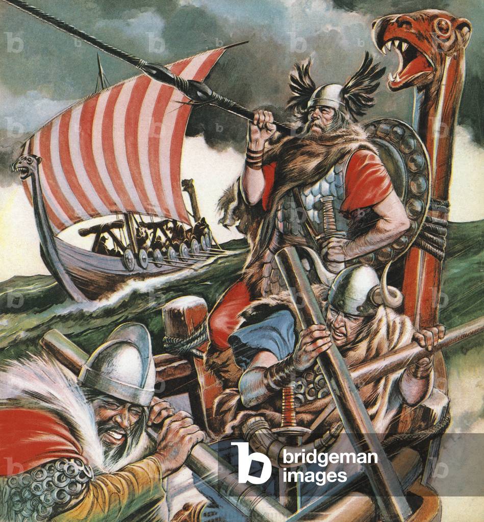 Bild von Druck "Leif Ericsson" von Peter Jackson