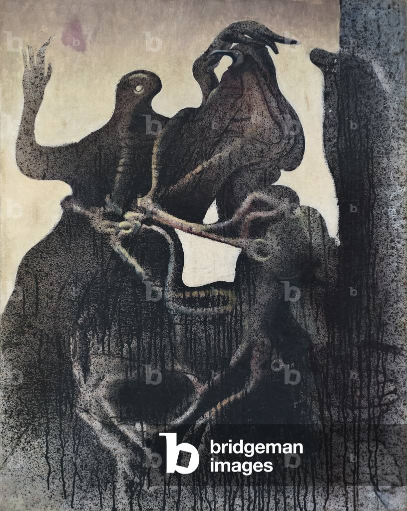 Immagine di Dipinto "Coppia zoomorfa" 1933 di Max Ernst