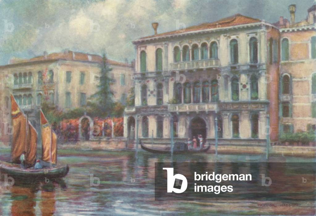 "Palazzo Manzoni (colore lito)" di A. Trevor Haddon