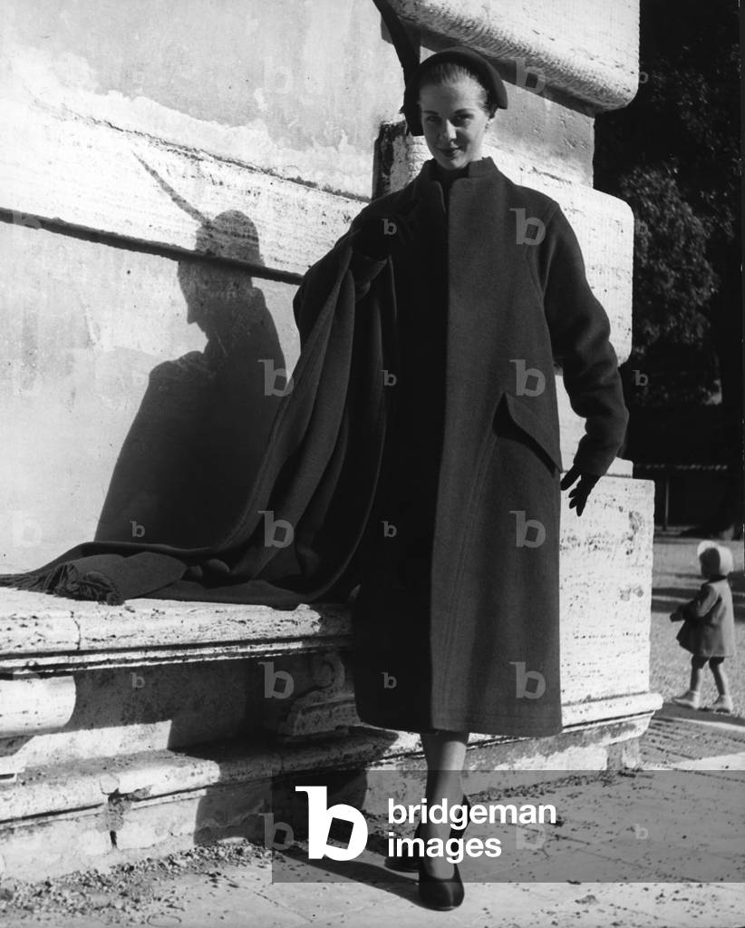 A woman with Ferdinandi's clothes