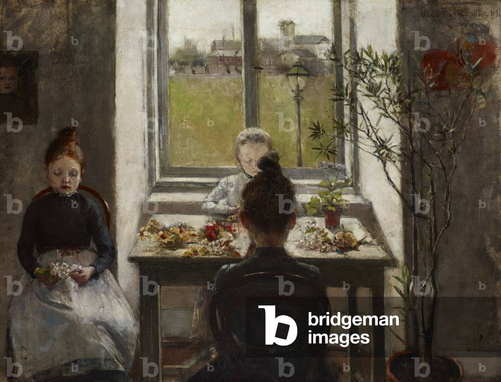 Flower Girls, 1889 (olio su tela)