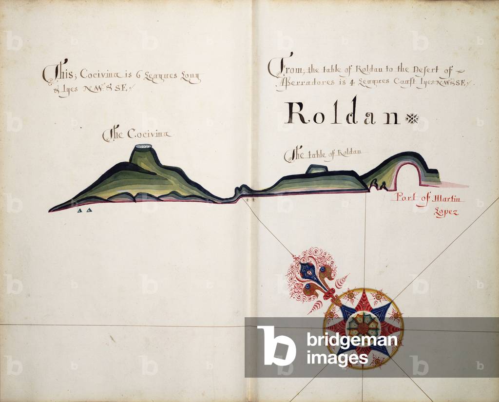 Bild von Karte & Plan "Roldan" 1685 von William Hack