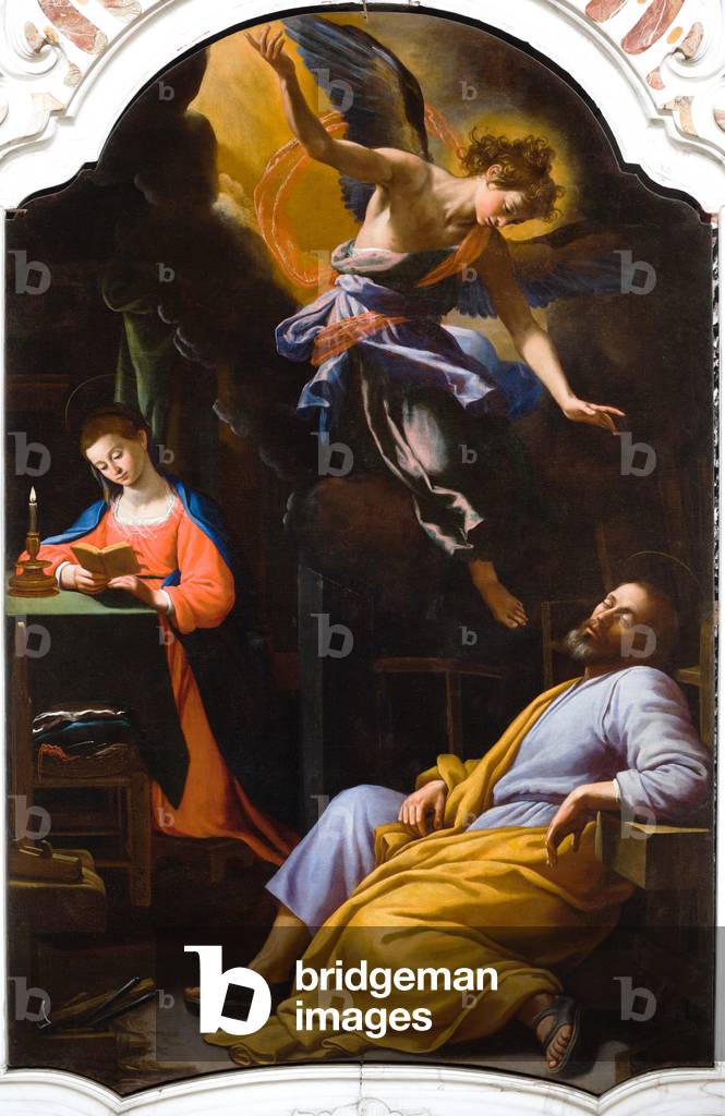 Immagine di Dipinto "Sogno di san Giuseppe" 1617 di Agostino Ciampelli