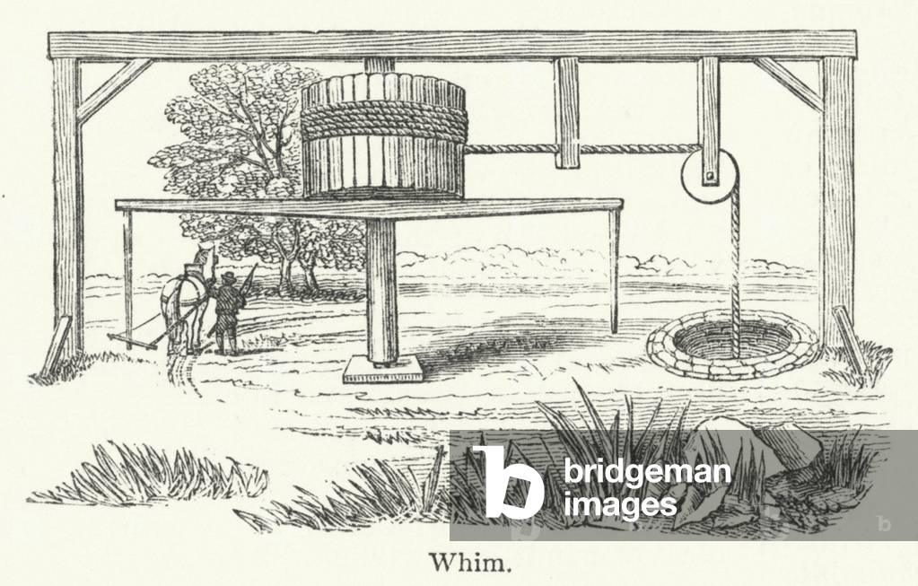"Whim (Gravur)" von English School, b/w