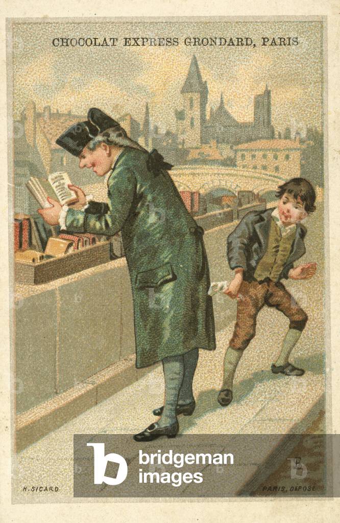 Taschendieb (Chromolitho)