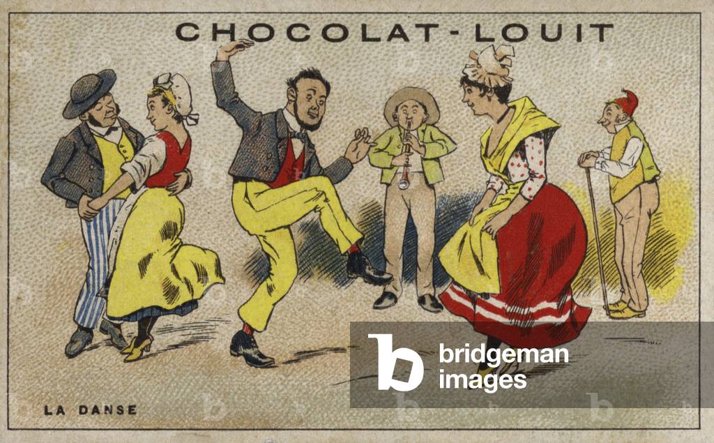 "La Danse (Chromolitho)" 1801 von French School