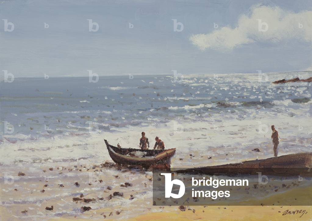 Immagine di Dipinto "Estate Shores (olio su tela)" di Edward Dawson