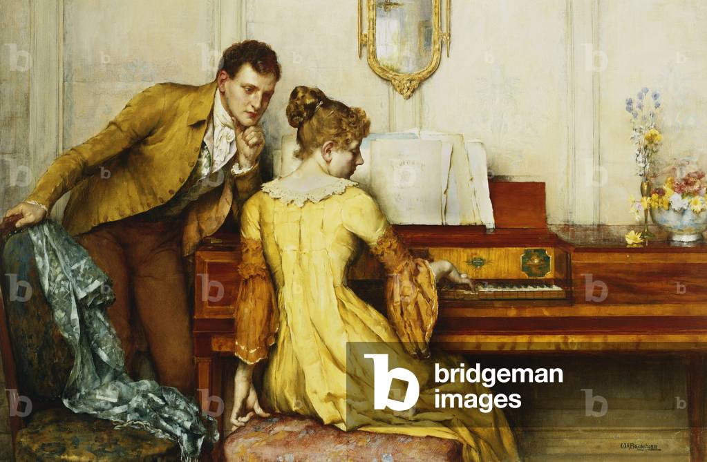 Immagine di Dipinto "L'accordo rotto" di William A. Breakspeare