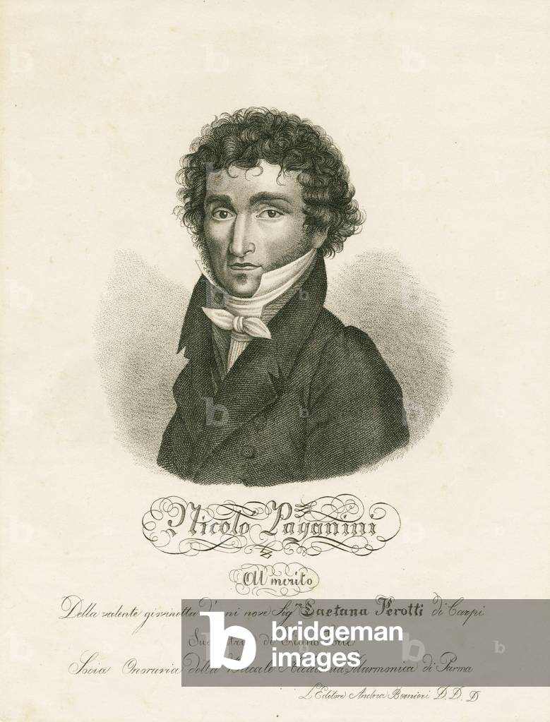 Niccolo Paganini - portrait