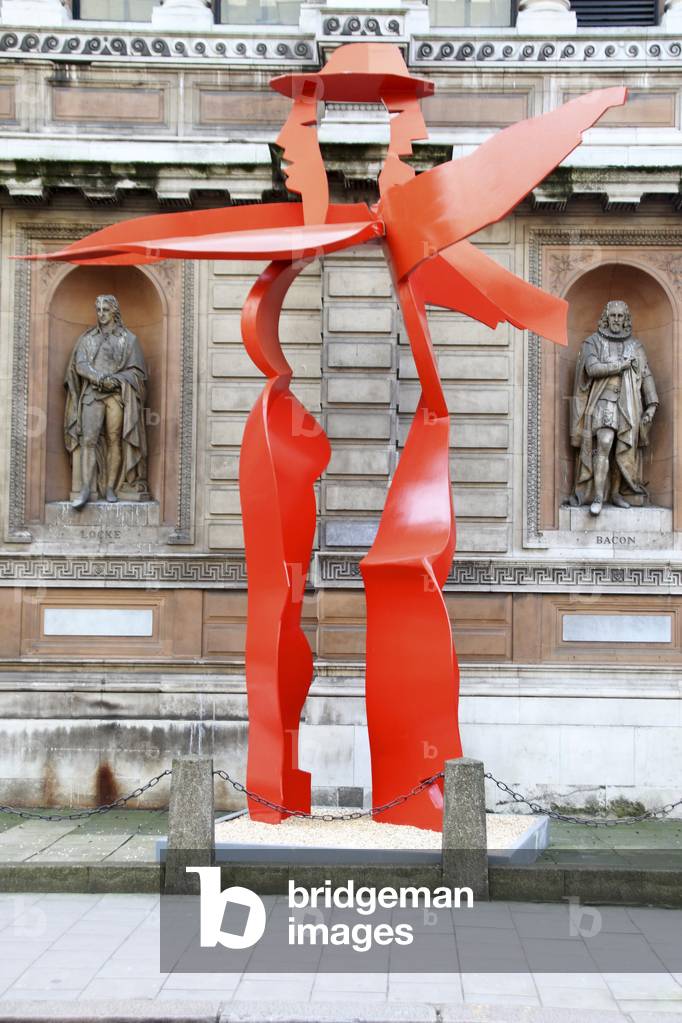 Bild von Fotografie "Allen Jones Skulptur" von Richard Wolff