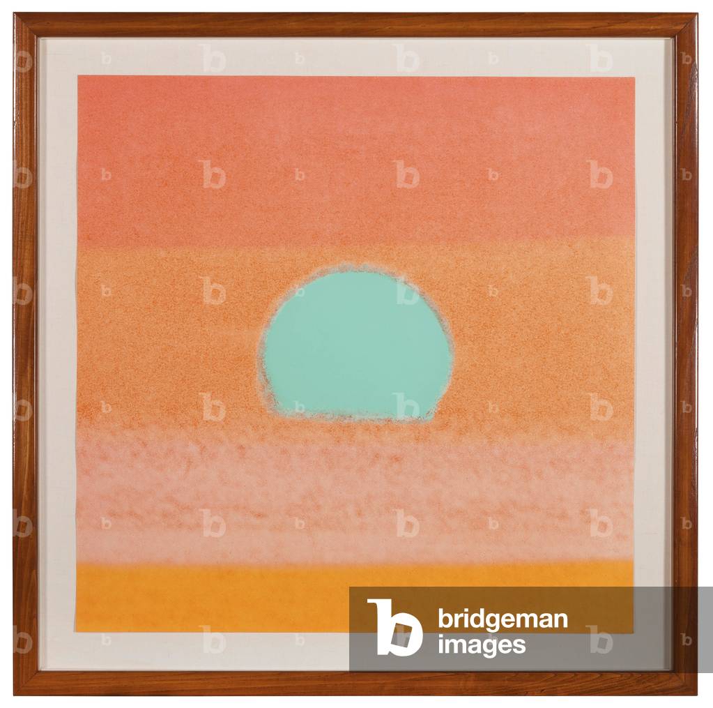 Tramonto, 1972 (serigrafia)