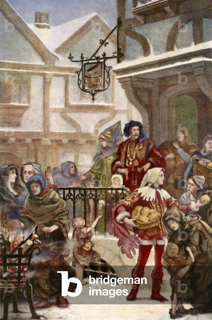 Sir Richard Whittington distillazione carità (colore lito)