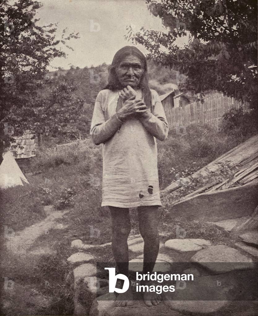 Image of An uncivilized 'Digger' Indian (b/w photo) by American ...