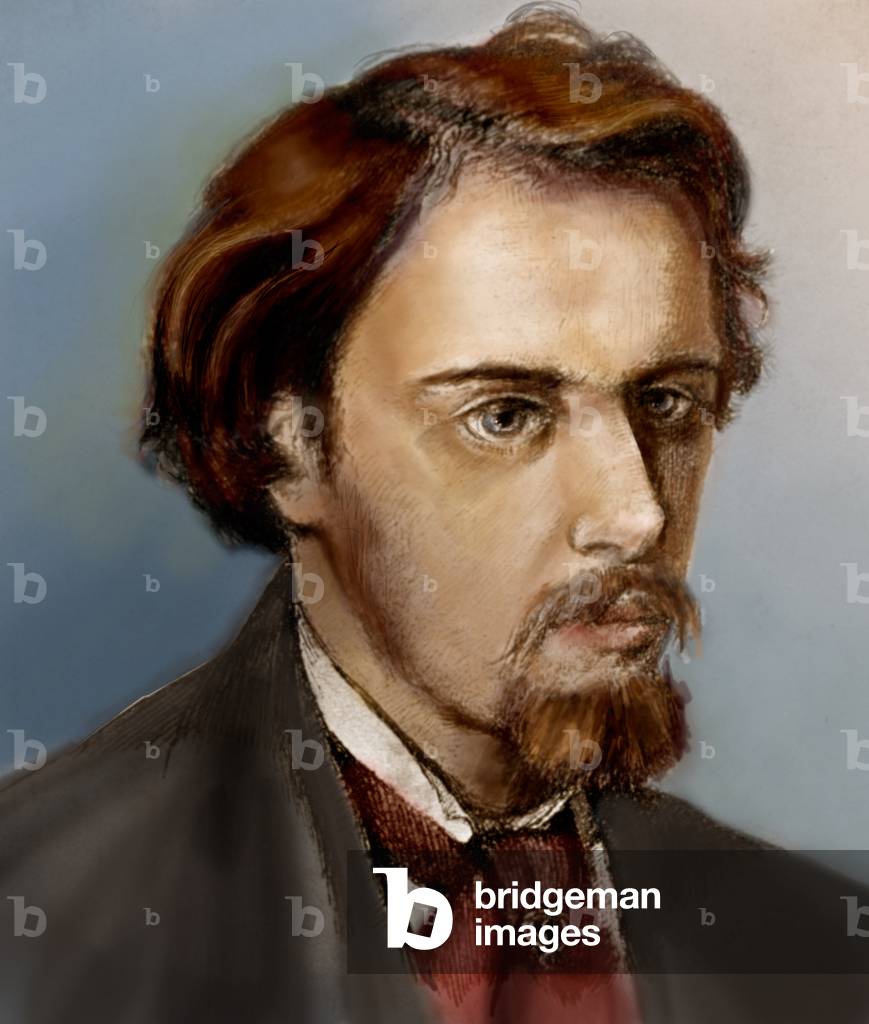 Ritratto di Dante Gabriel Rossetti