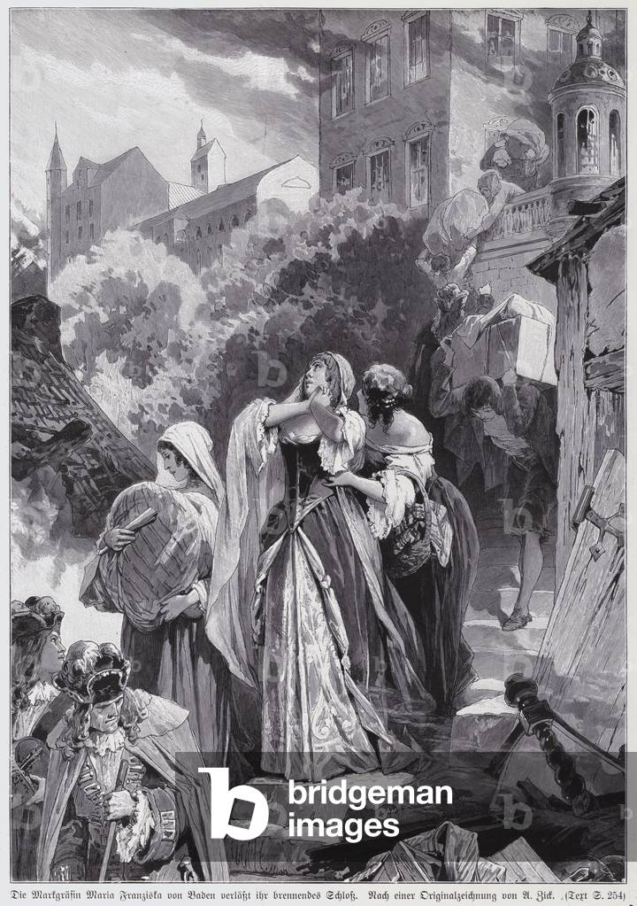 "La contessa Maria Franziska" 1801 di Alexander Zick
