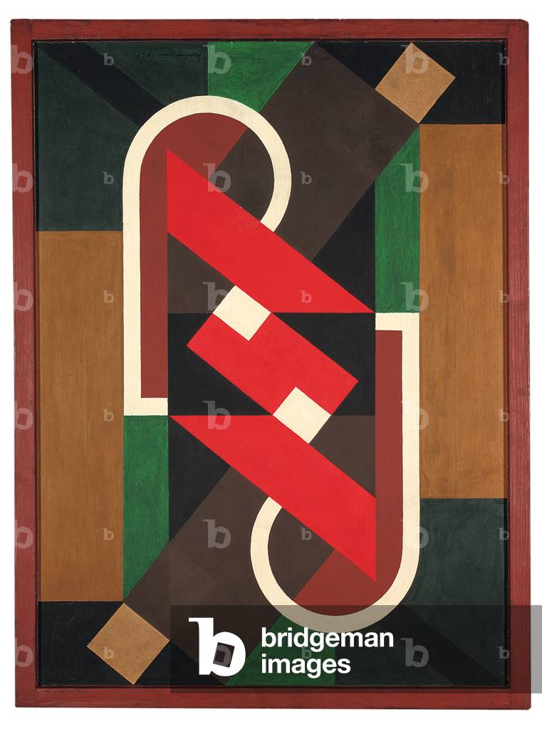 Symmetrische Zusammensetzung, 1921 (Öl auf Platte)