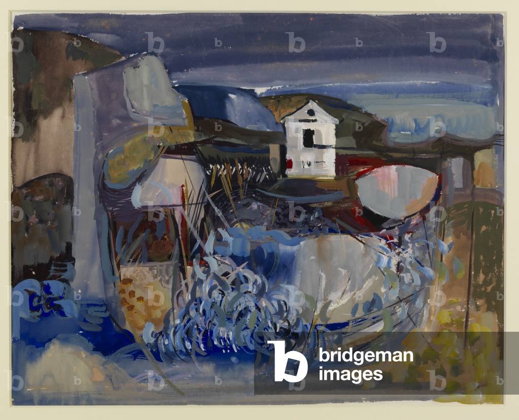 Bild von Gemälde "Welsh Coast" 1960 von John Bolam