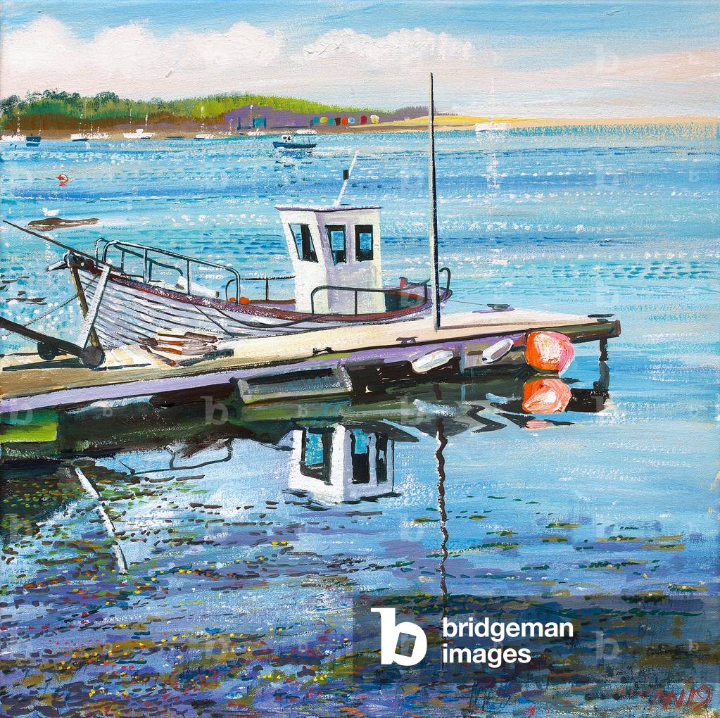 Immagine di Dipinto "Bembridge Fishing Boat" 2019 di Alex Williams