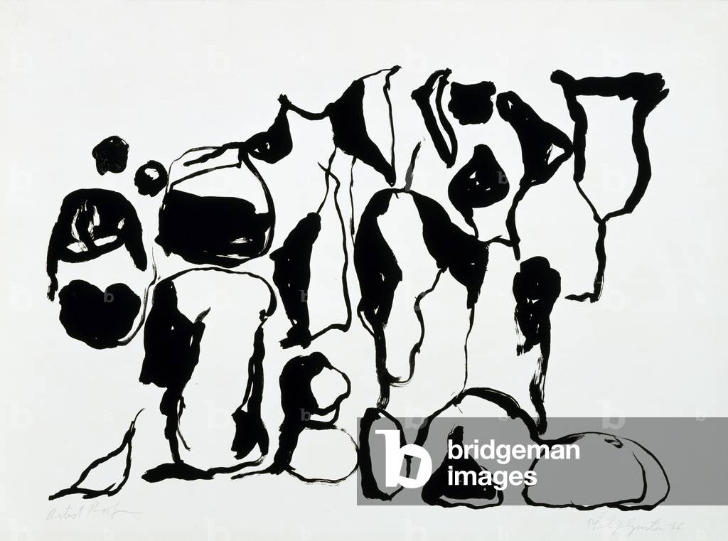 Image de Estampe représentant Sans titre, 1966 par Philip Guston