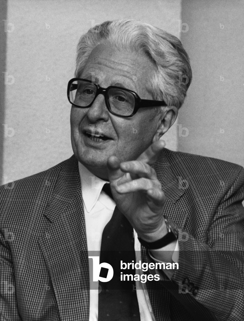 Image de Photographie représentant Hans-Jochen Vogel 1990