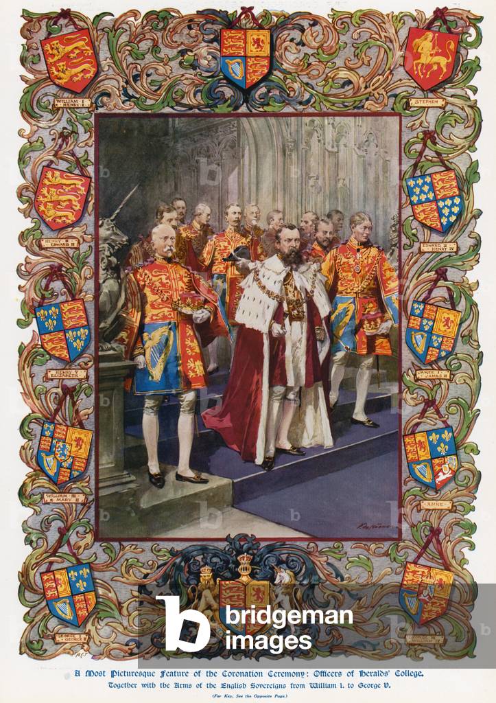 Officers of Heralds College by Frederic de Haenen