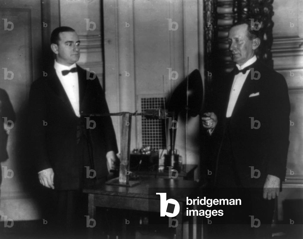 GUGLIELMO MARCONI (18741937). Italian electrical engineer and inventor. Photographed with