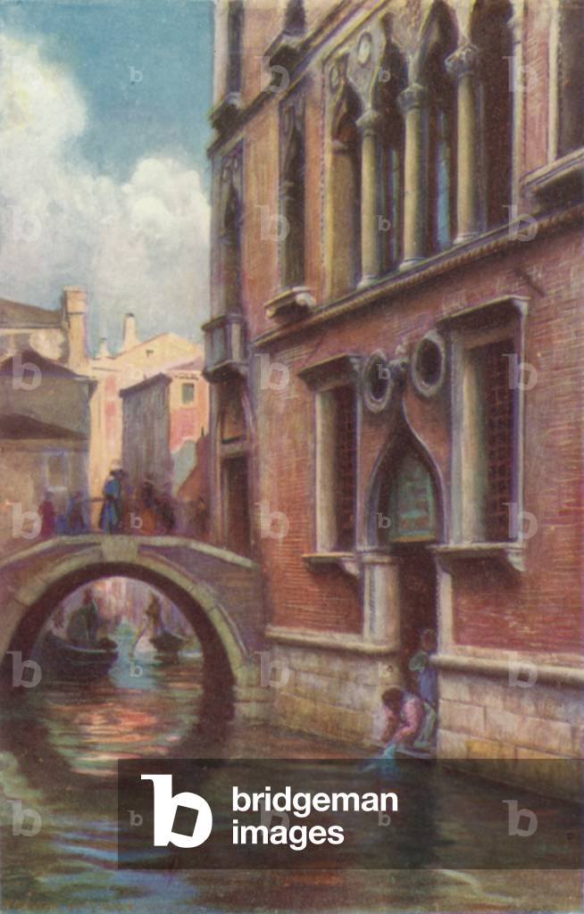 "Palazzo Bernardo (Farbe litho)" von A. Trevor Haddon
