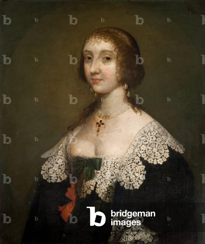 Bildnis einer Dame (Öl auf Leinwand)