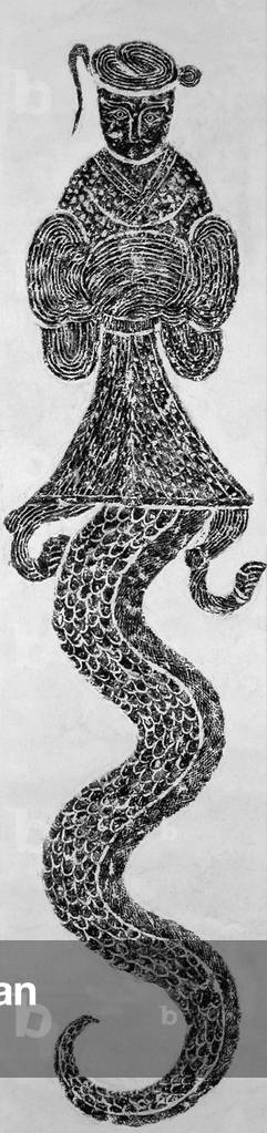 Image of China: Nuwa (also Nu Gua or Nugua) is a goddess