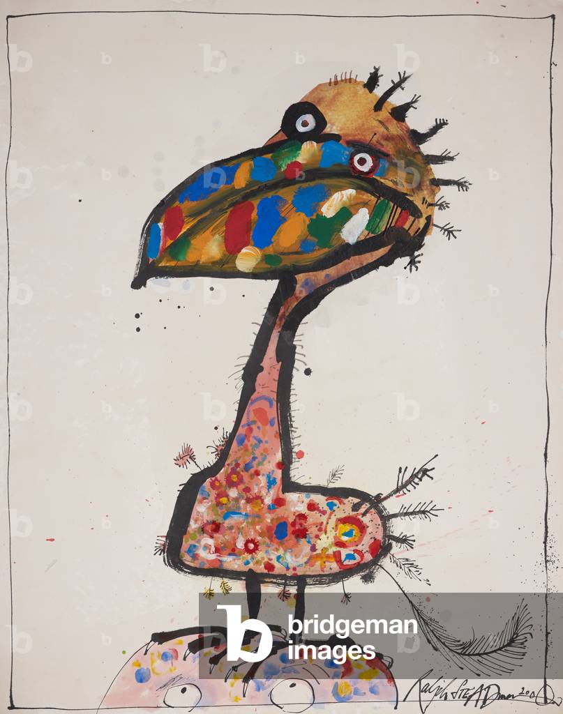 Tiere (Vögel) Ergänzungen 3, 2000 (Zeichnung)