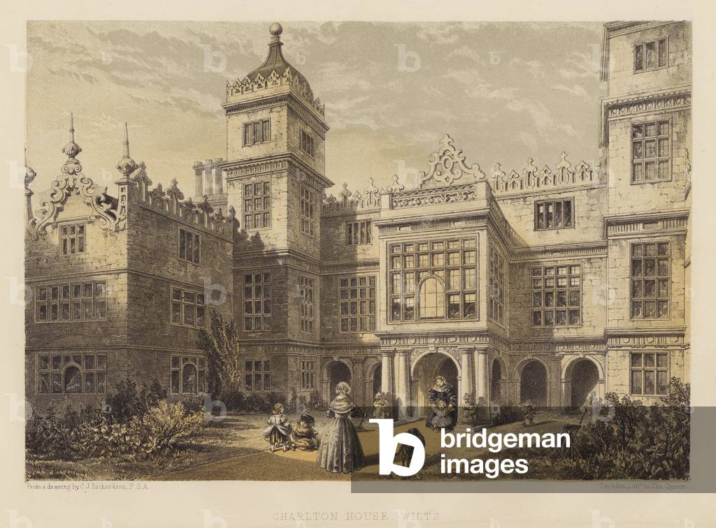 "Charlton House" 1900 di Charles James Richardson