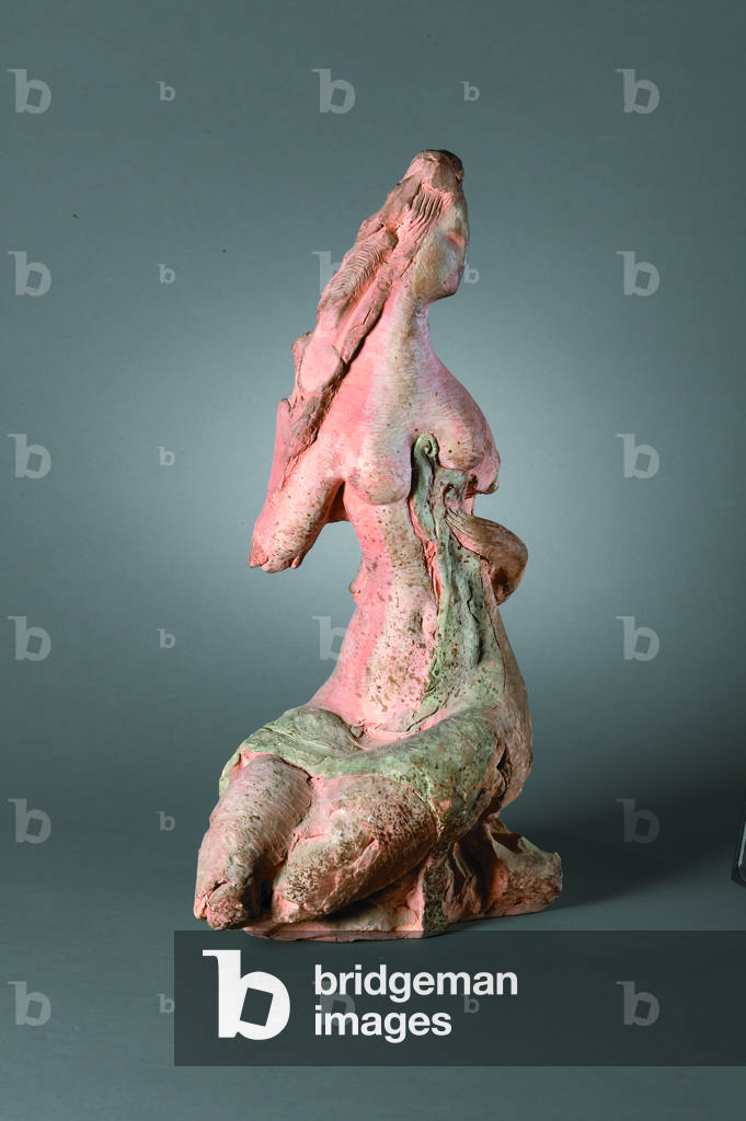 seduto figura femminile, c. 1925 (terracotta)