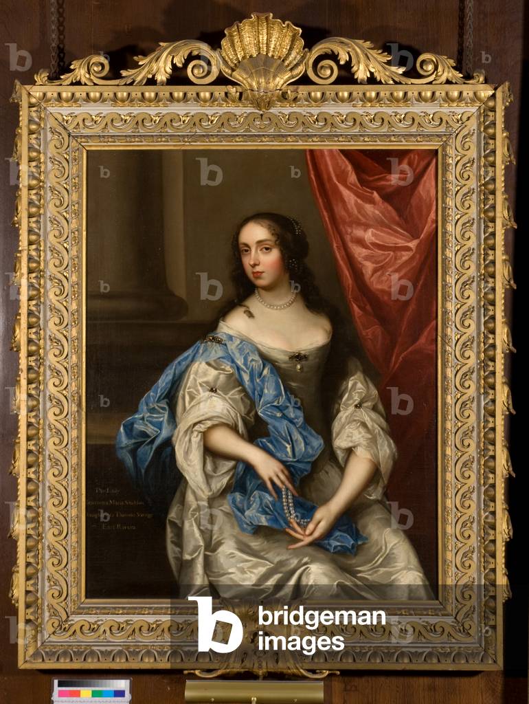 Bild von Gemälde "Portrait von Lady Henrietta Maria Sheldon (Öl auf Leinwand)" 1601 von Peter Lely