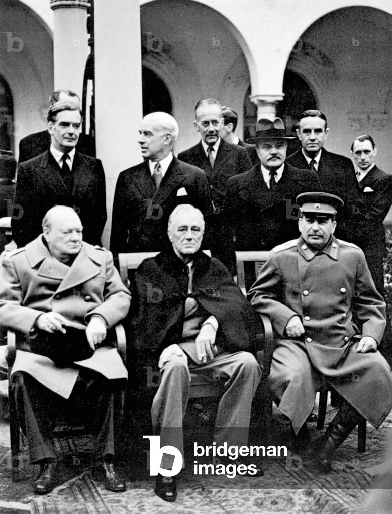 Image of YALTA CONFERENCE, 1945 Winston Churchill, Franklin D
