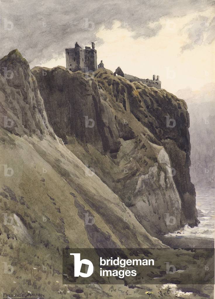 Old Castle, Dunottar (w/c)