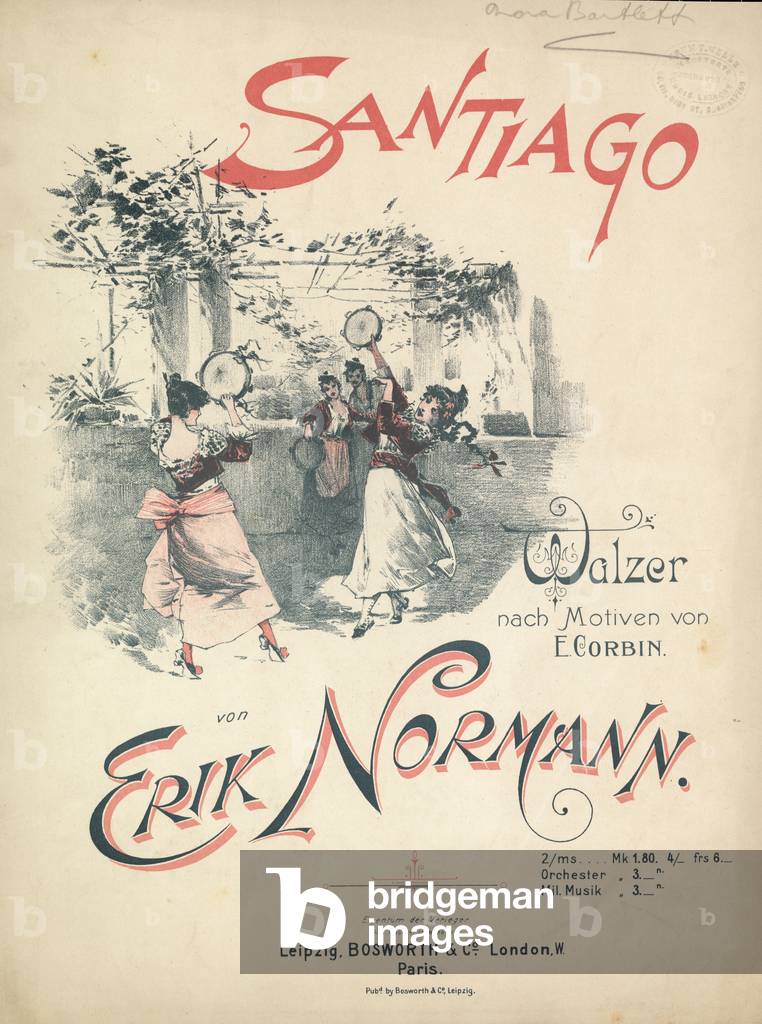 Santiago (coloris litho) par English School