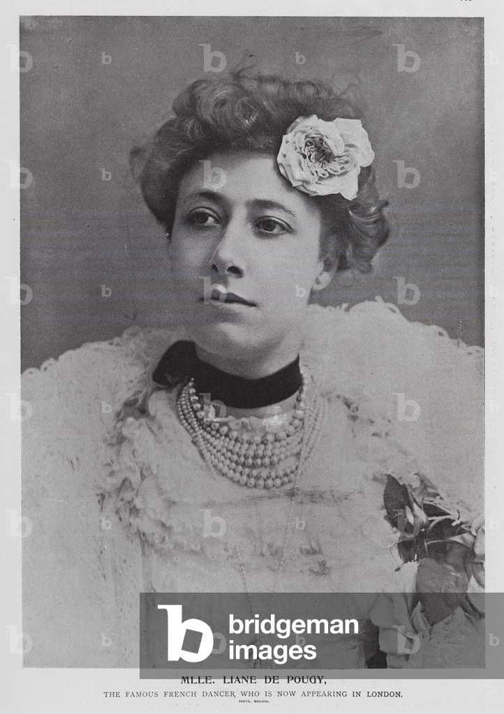 Liane de Pougy, ballerina francese (foto in b/n)