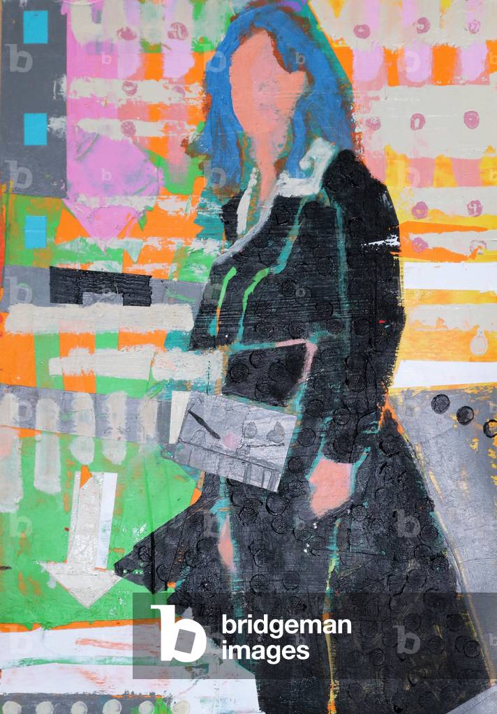 Elle, 2020 (Acryl auf Papier)