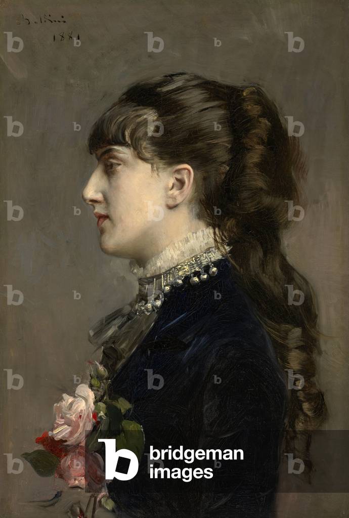 Madame Céline Leclanché, 1881 (olio su tela)