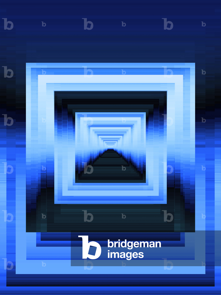 ANGULAR ECHOES 7B, 2021 (pittura a tecnica mista)