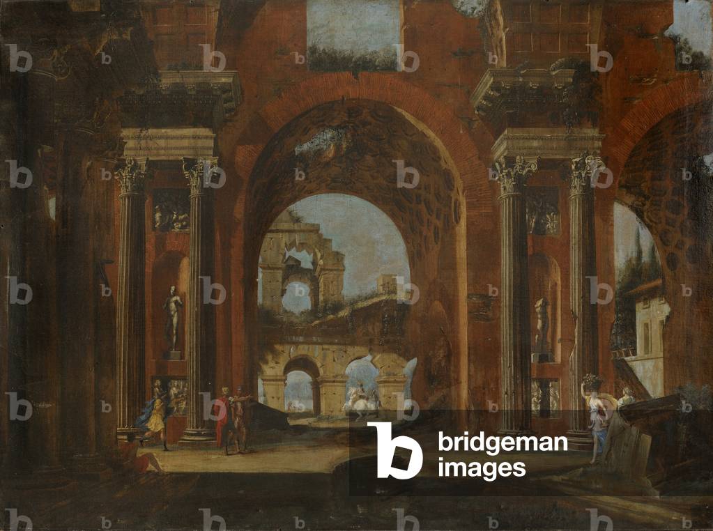 Image de Peinture représentant Ruines Classiques par Giovanni Paolo Panini