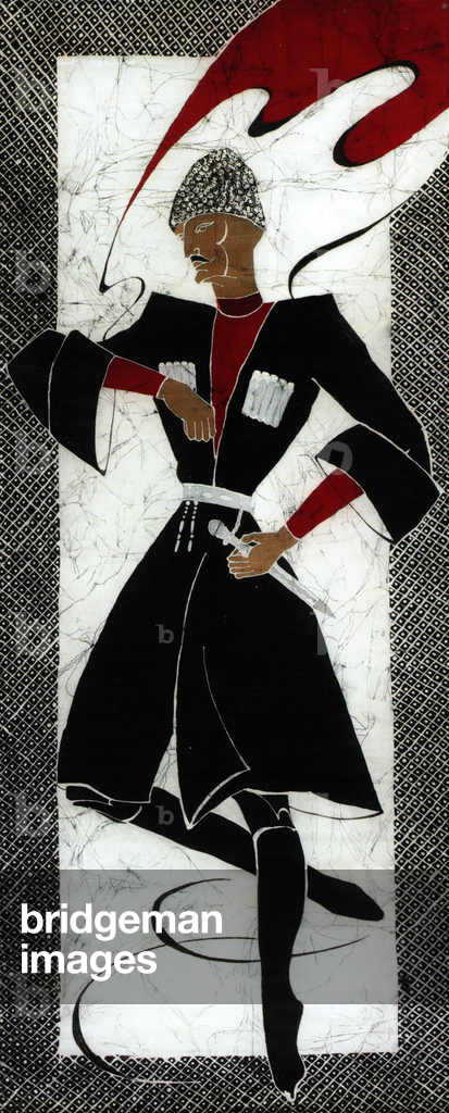 Different Rhythms №2, 2010 (batik)