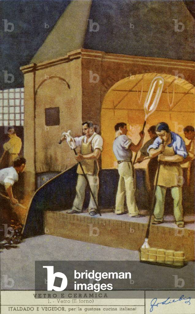 Image de Estampe représentant Verre et céramique