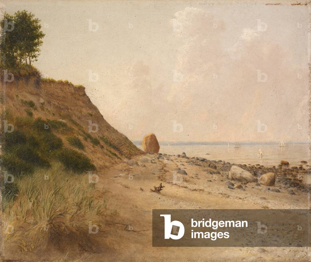 Pomeriggio a roccioso punto (Target roccia), 1875 (olio su tela)