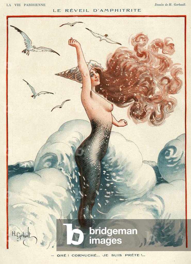 La Vie Parisienne Magazine Plate, France, 1920s (print)