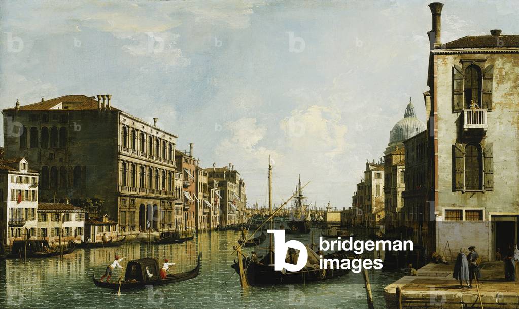 Image of Painting depicting The Grand Canal by Canaletto